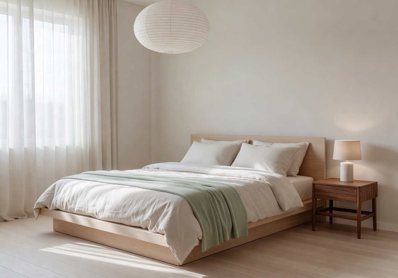 Reka bentuk bilik tidur AI untuk rumah Malaysia