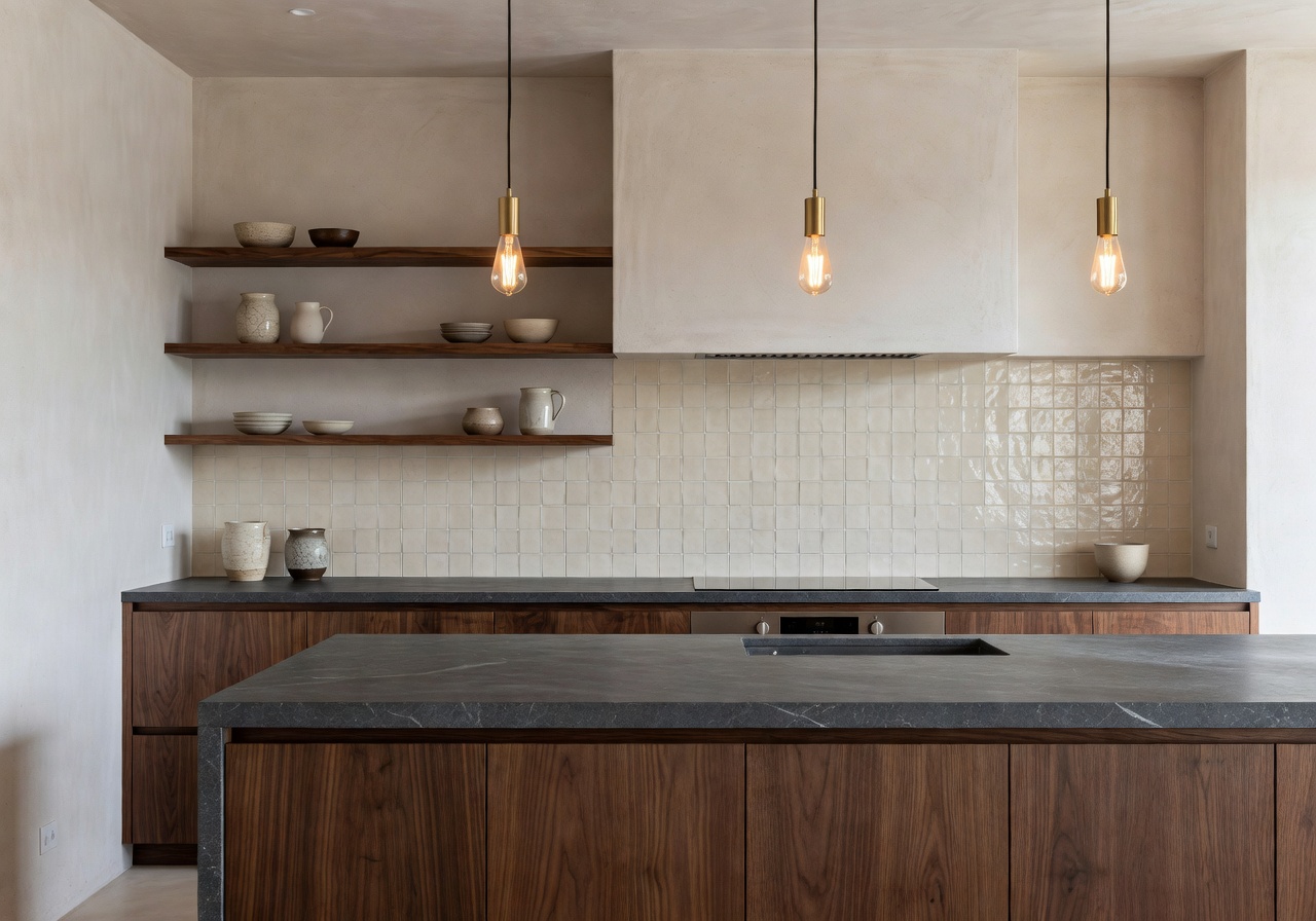 Reka bentuk dapur AI untuk rumah Malaysia